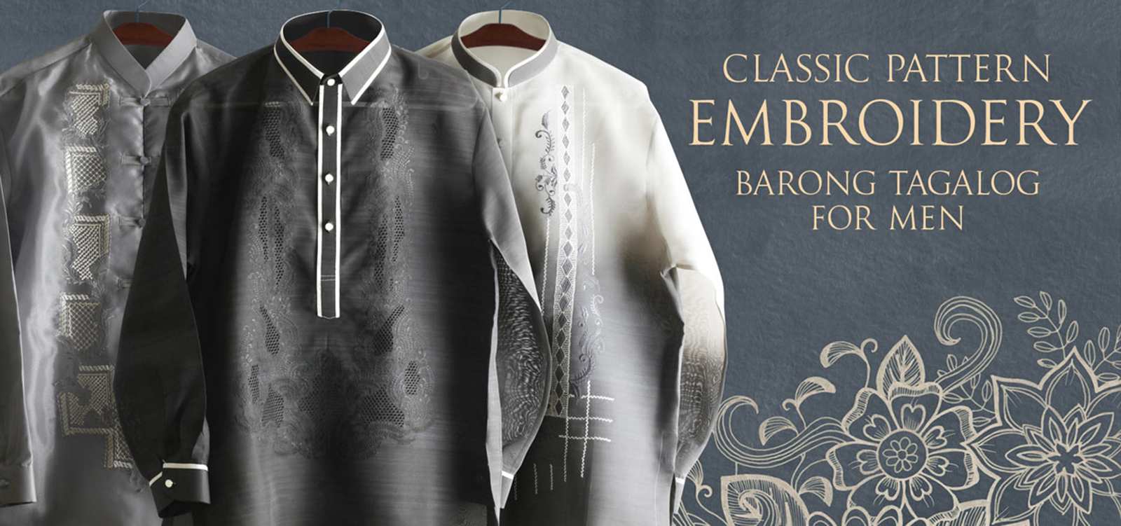 Barong Tagalog Quality Clothing | Designer Filipiniana Boutique