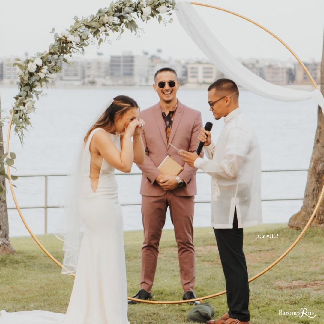 The Radiant Appeal of the Barong Tagalog in Weddings Barongs R Us